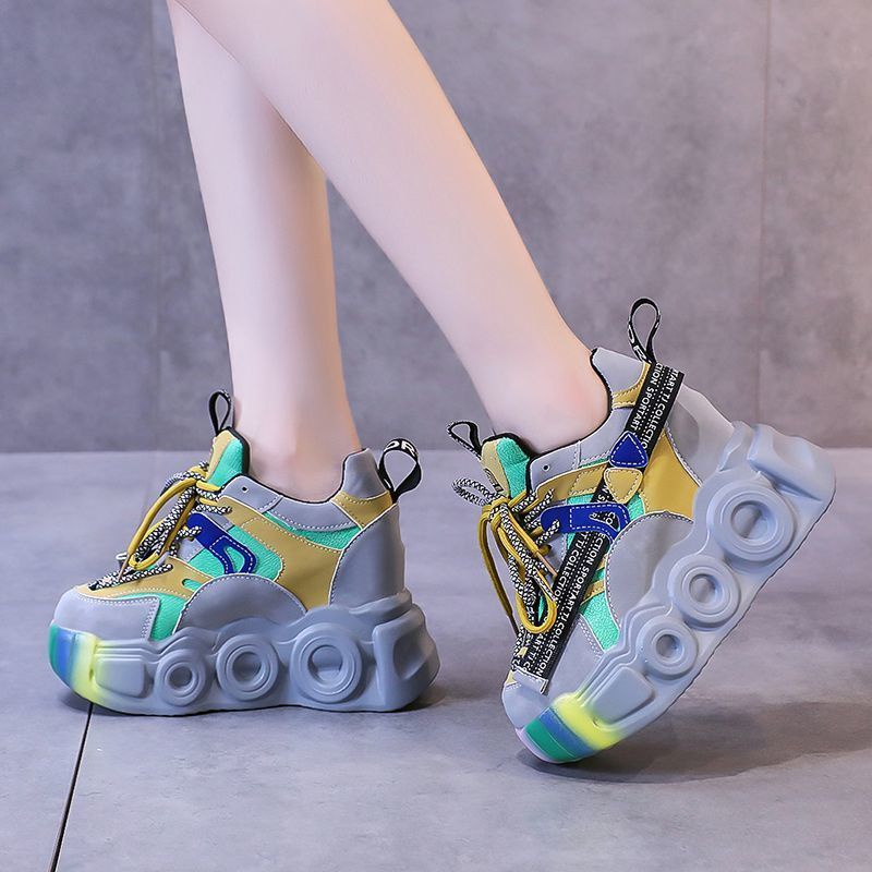 🎀 Giày Thể Thao Đế Dày Thời Trang Xuân Hè Năm Mới Cho Nữ Dễ Phối Đồ