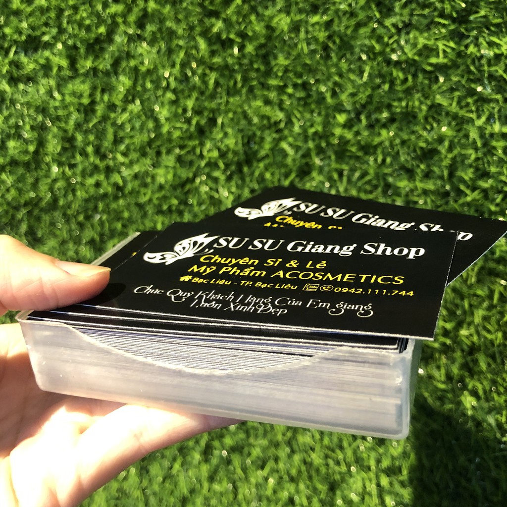 Card visit in và thiết kế theo yêu cầu