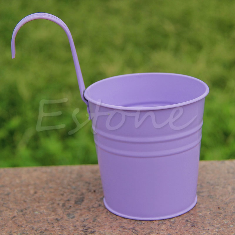 Chậu Hoa Treo Ban Công Bằng Sắt Độc Đáo Trang Trí Nhà Cửa