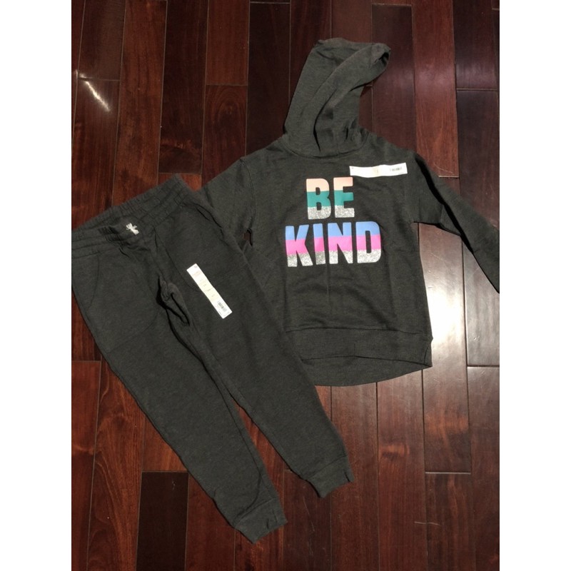 Set bộ xuất dư cho bé gồm áo Hoodie và quần Joggers (từ 21kg đến 39kg) có tách quần lẻ, áo lẻ