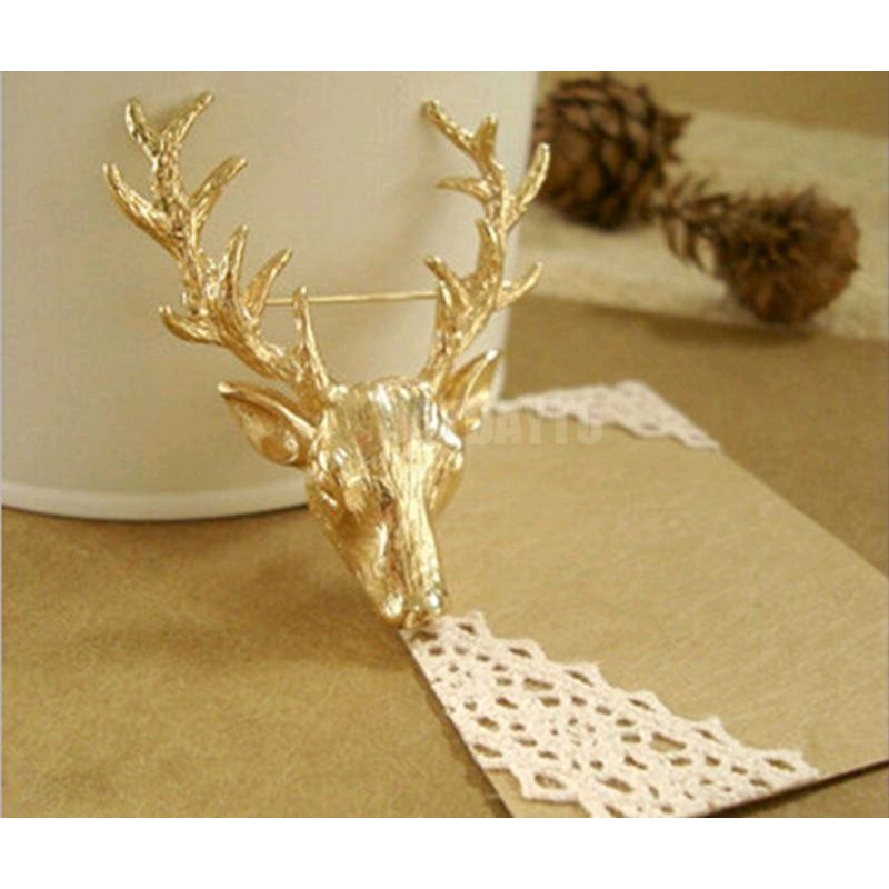 Ghim trâm Cài Áo Hình Hươu Nam Nữ Lh0917399527