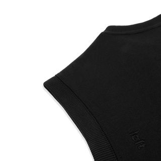 Áo gile "LÌ VEN FABRIC" Essential/ Black