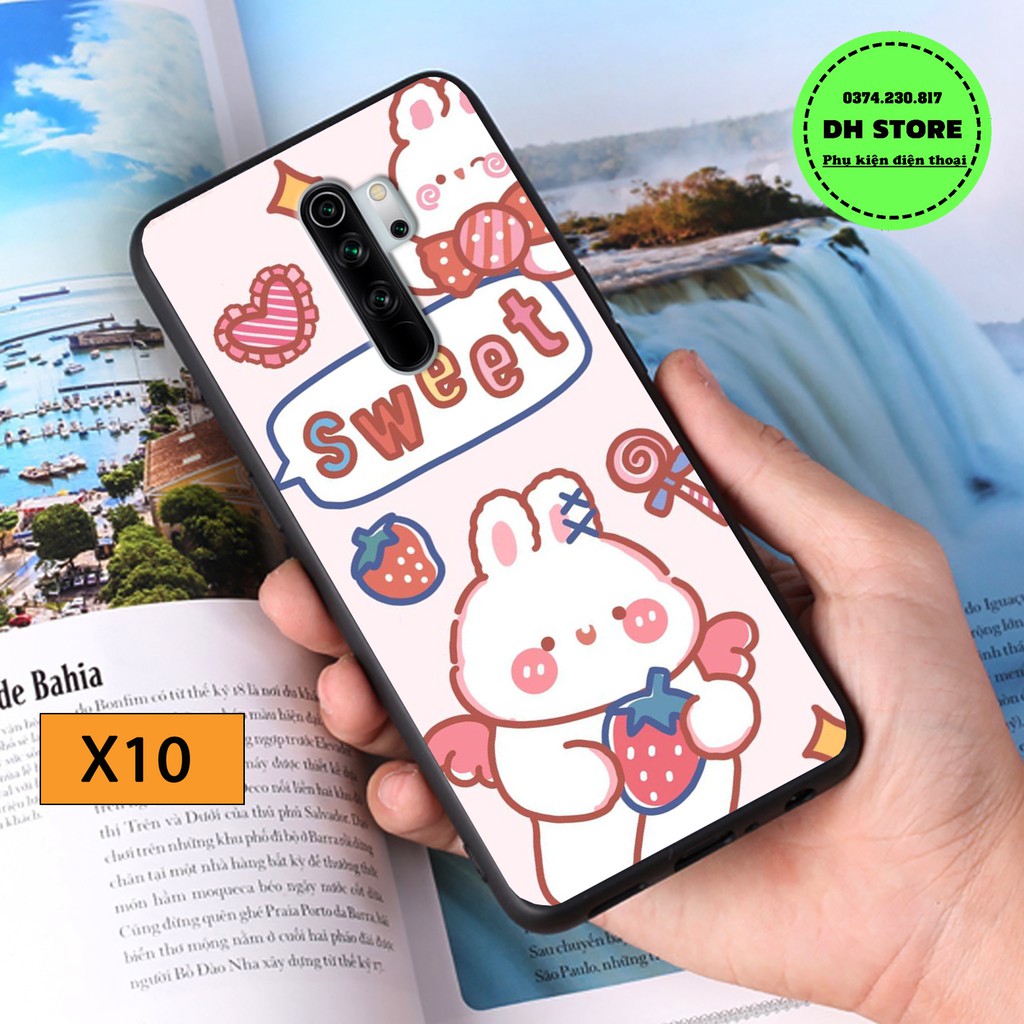 Ốp lưng Xiaomi Redmi 8 / Redmi 9 / Redmi Note 8 Pro / Redmi Note 8 cao cấp, in hình chibi cute, đáng yêu