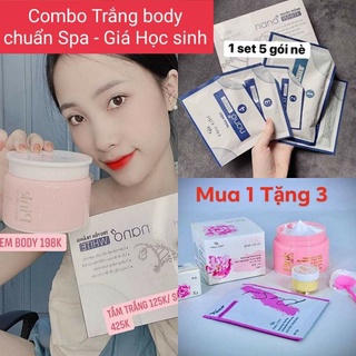 Truyền trắng nano + body pink siêu trắng chuẩn spa