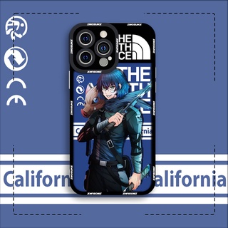 Ốp lưng iphone samsung xiaomi oppo cạnh vuông Anime X Sport JM CASE nhân vật Inosuke8plxxs111213promax