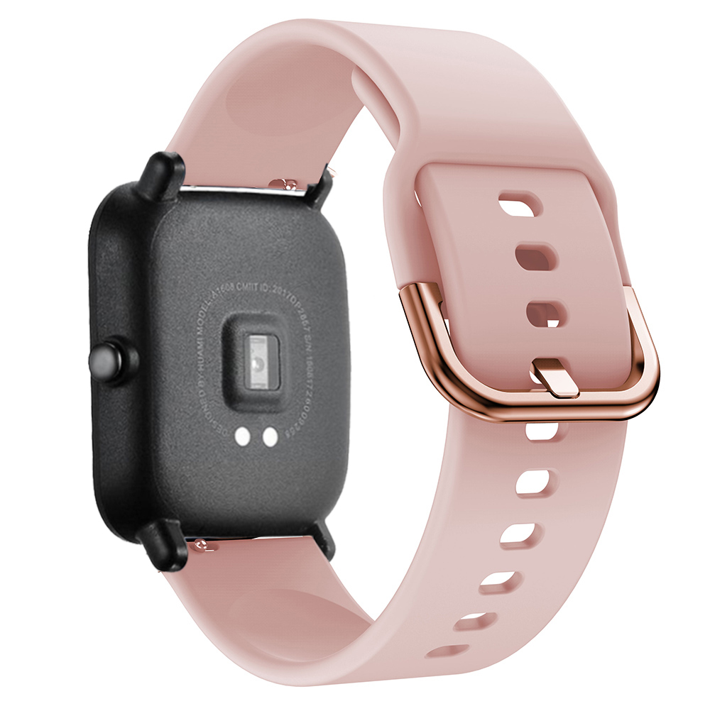 Dây Đồng Hồ Bằng Silicon 20mm Cho Huami Amazfit Pop / Amazfit Gts 2 / Haylou LS02 / COLMI P8