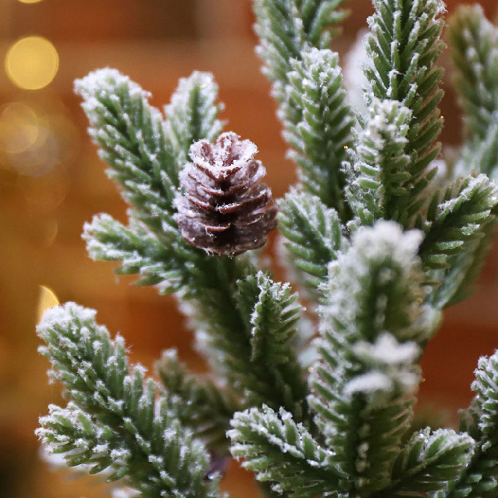 Cây Thông Giả Bằng Sắt PE 19X30.4Cm Dùng Trang Trí Giáng Sinh