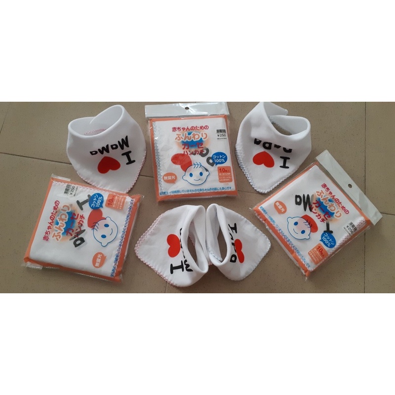 Combo 10 gói khăn sữa cho bé, 1 gói=10 chiếc (sỉ)
