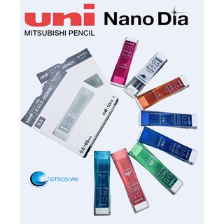 Ngòi chì bấm cơ khí 7 màu UNI NANO DIA NGÒI COLOR 0.5MM