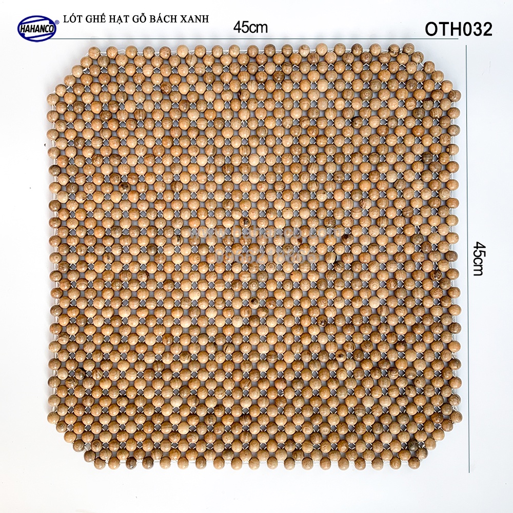 Lót ghế hạt gỗ thơm - văn phòng/xe hơi,Cao Cấp,hương thơm tốt cho sức khỏe - OTH032