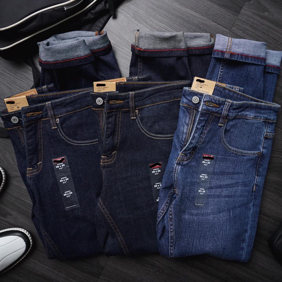 Quần Jeans Dài Cao Cấp Dáng Suông. Nhiều màu dễ dàng lựa chọn, thiết kế theo phong cách cổ điển