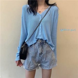 Áo khoác len mỏng mùa hè đủ màu