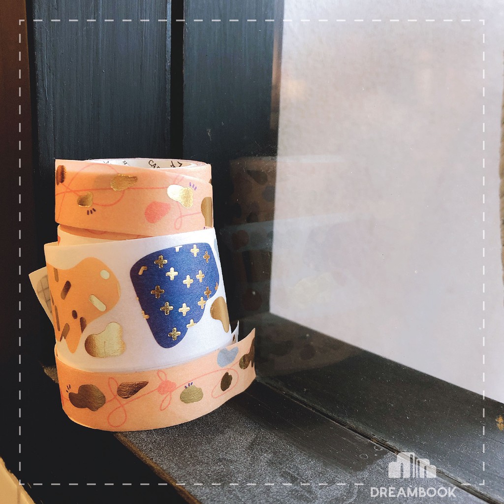 WASHI TAPE NHŨ SET 3 CUỘN