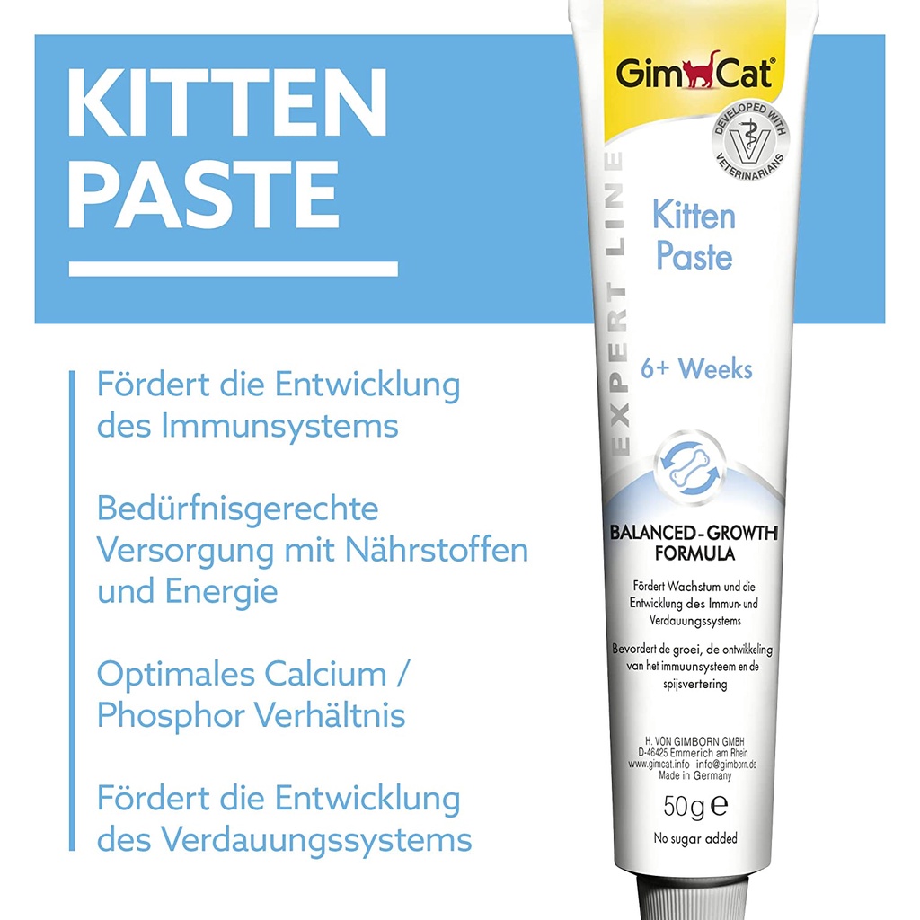 Gel dinh dưỡng Gimcat Kitten Gel dinh dưỡng cho mèo con phát triển toàn diện GG08