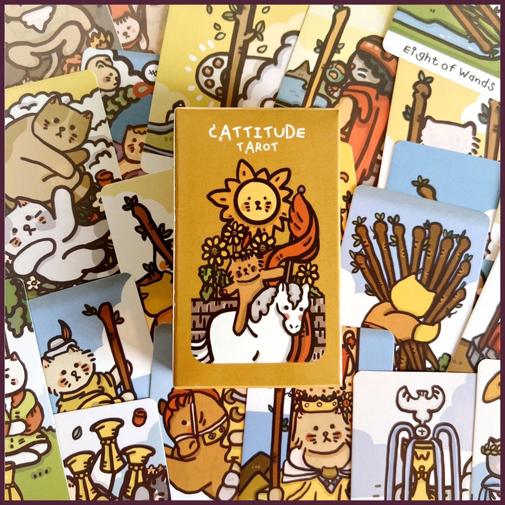 Bộ Bài Tarot Cho Người Mới Bắt Đầu Cattitude