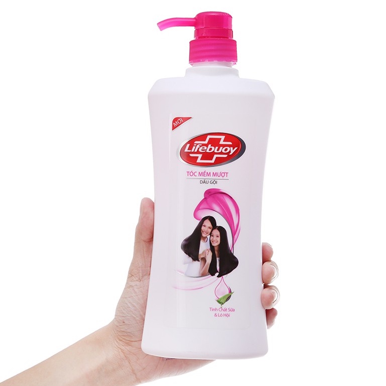 Dầu gội Lifebuoy tóc mềm mượt 621ml