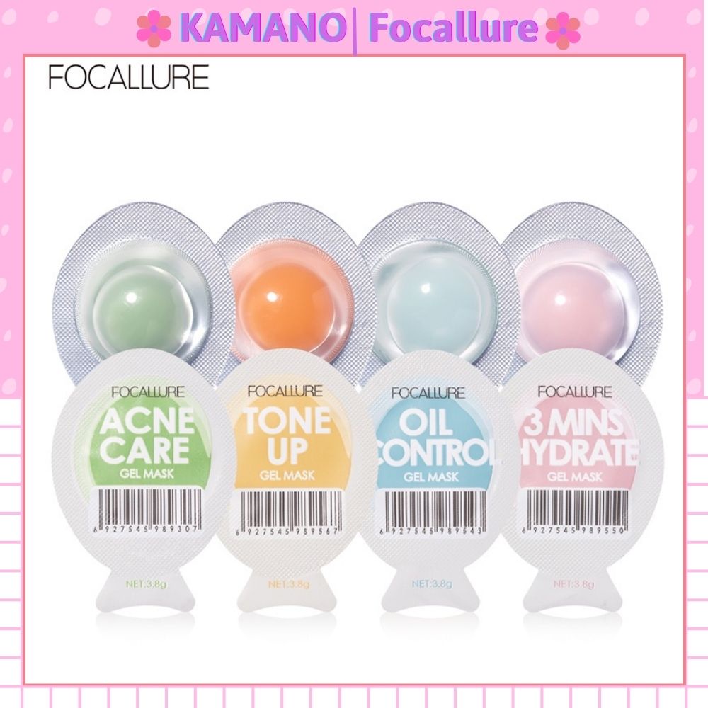 Mặt Nạ Focallure Dưỡng Ẩm Kiềm Dầu 7 Ngày 3.8g Shop KAMANO mã MN07