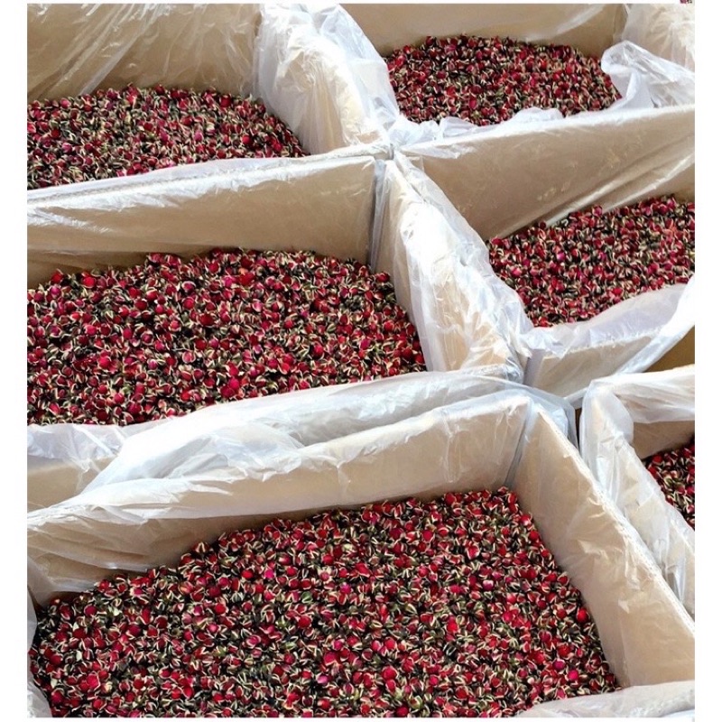 ✅ Trà Hoa Hồng Đen Đà Lạt 200gr Sấy Khô Nguyên Nụ Thơm Đẹp Đẹp Da, Giảm Stress, Thải Độc, Chống lão hóa