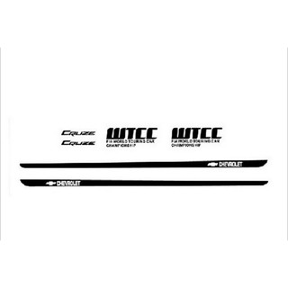 Bộ Tem dán Thân Xe WTCC sport CRUZE.