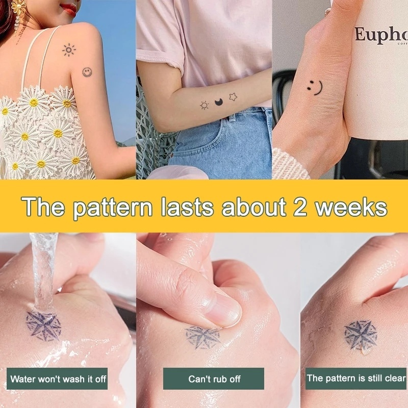 Bộ 5 Hình Xăm Dán Ngón Tay Chống Nước Bán Vĩnh Viễn Họa Tiết Nước Ép Hoạt Hình 77 Dùng Một Lần Dành Cho Bạn