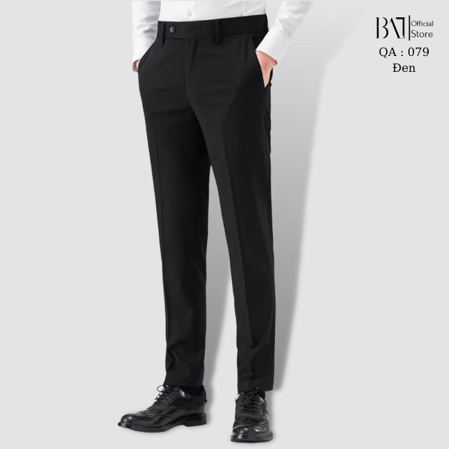 Quần âu nam BAT STORE chất liệu vải 79 xịn, hàng may kỹ , kiểu dáng body hàn quốc