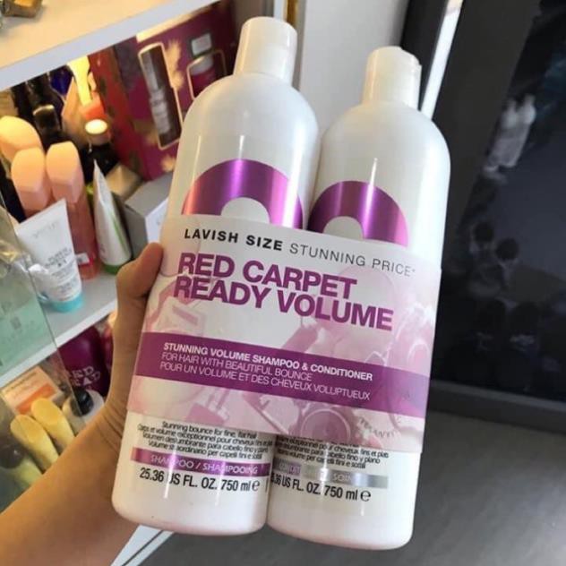 Tigi- Cặp gội xả trắng Red Carpet Ready Volume Stunning Volume 750 + 750ml