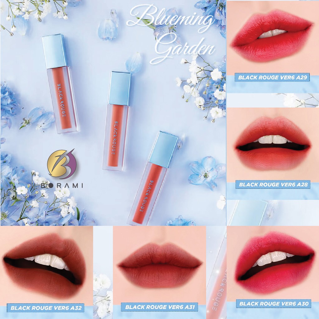 {HOT Trend} Son Kem lì Black Rouge Ver 6 BLUEMING GARDEN