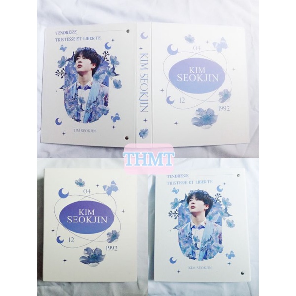 Album binder đựng card BTS Kim Seokjin  - Taehyung  - KookMin