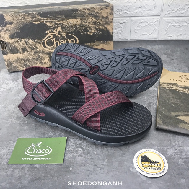 Dép Chaco nam cao cấp hàng hộp. Sandal chaco z1 mận