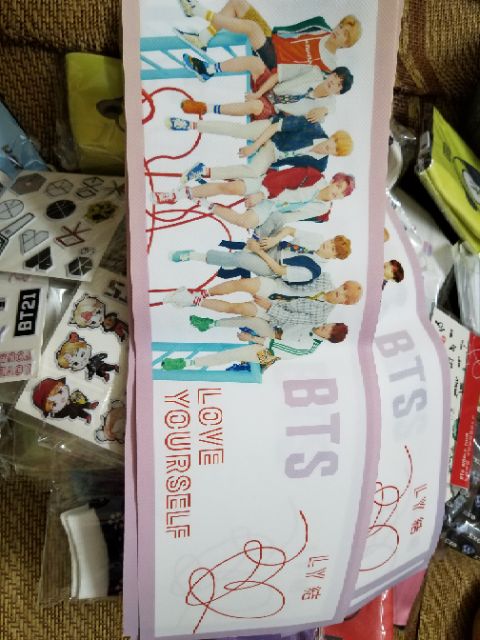 BANNER BTS, EXO, WANNAONE