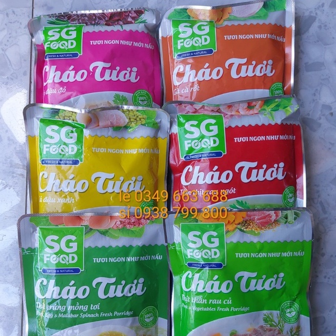 CHÁO TƯƠI DINH DƯỠNG 240g