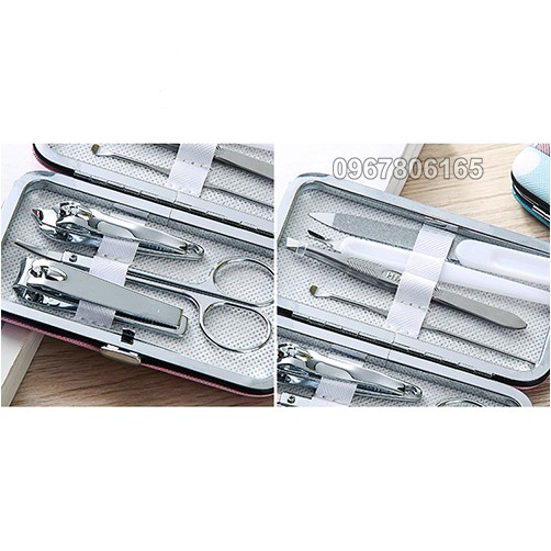 Bộ bấm cắt móng tay chân đa năng 7 món bằng thép inox không gỉ
