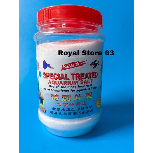 Muối biển Special Treated Aquarium Salt cho bể cá nước ngọt hủ 500g