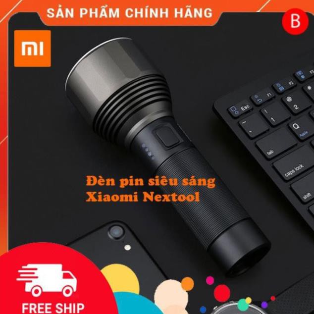 [Freeship] Đèn pin LED siêu sáng Xiaomi Nextool đèn pin cầm tay mini Xiaomi (Chính hãng)