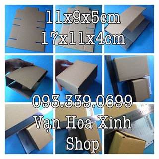 Hộp giấy carton 3 lớp loại hộp thấp 4-5cm