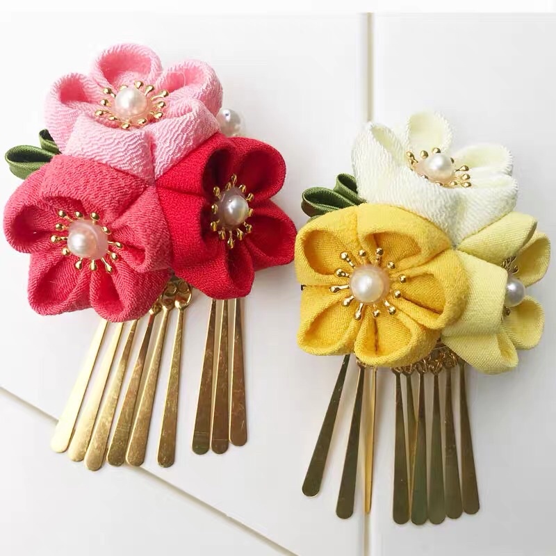 Phụ kiện cài tóc Kanzashi