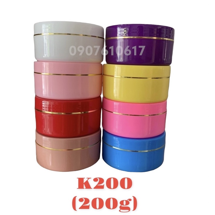 Hủ nhựa K200 (200g) đựng kem