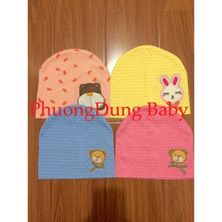 Mũ nỉ 2 lớp cho bé
