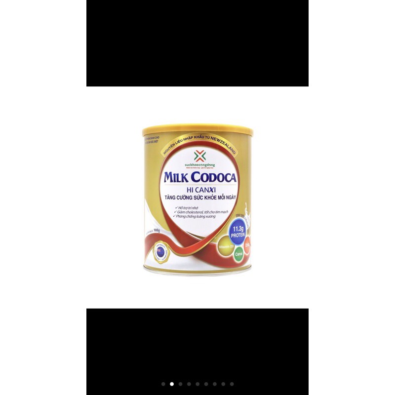 [ Chinh hang] Sữa Milk Codoca Hi Canxi 900gr( mua 3 tặng 1)