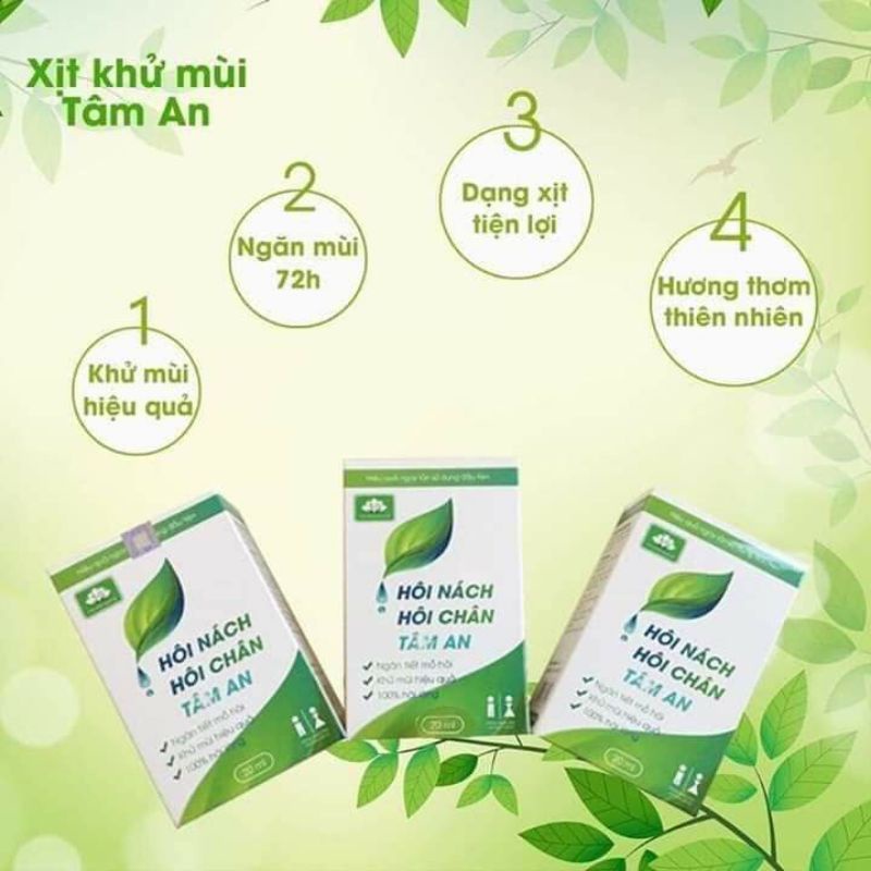 [SẢN PHẨM CHÍNH HÃNG]XỊT NÁCH TÂM AN KHÔ THOÁNG THƠM SẠCH | BigBuy360 - bigbuy360.vn