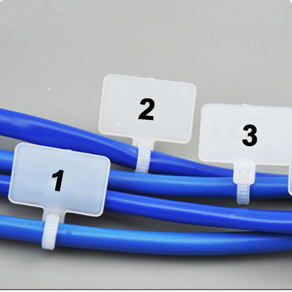Thẻ Đánh Dấu Dây Điện Bằng Nhựa Nylon Tiện Dụng