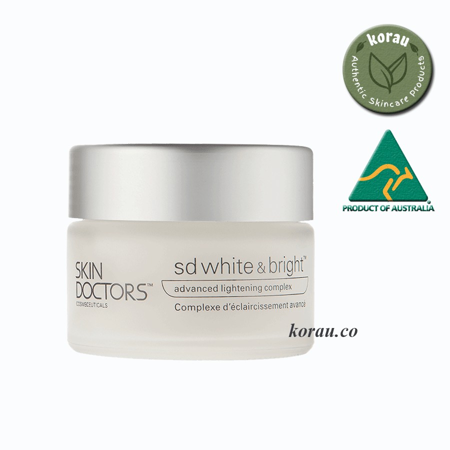 Kem dưỡng sáng da Skin Doctors White & Bright