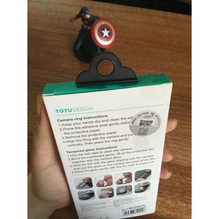 Combo viền kính camera TOTU iphone7plus/8 plus