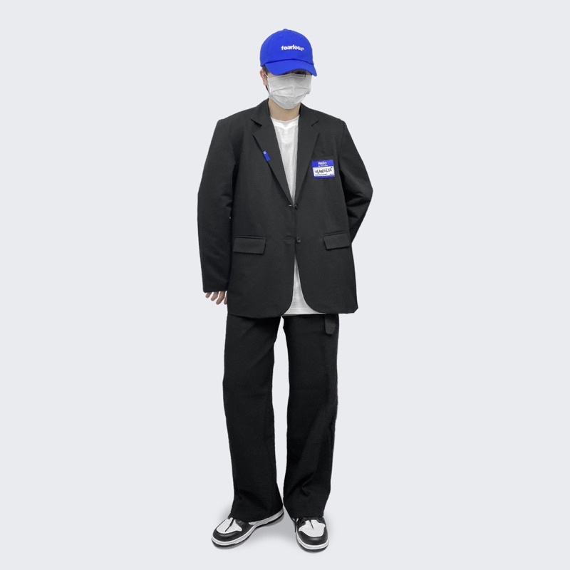 Áo khoác blazer FEARLESS Name Tag logo