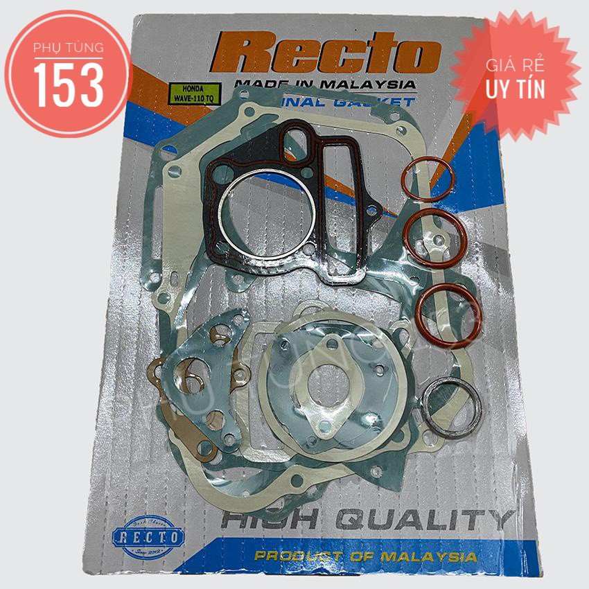 Bộ Ron máy xe Wave TQ - Gioăng xe máy - PHỤ TÙNG 153