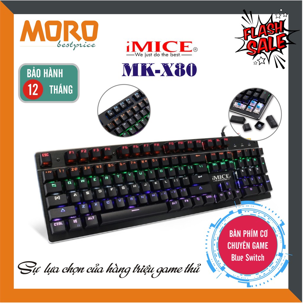Bàn phím cơ iMICE MK-X80