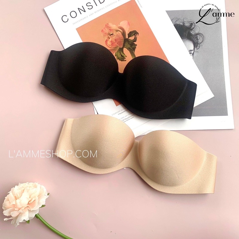 Áo su đúng cúp ngang Thy Bra có tặng kèm dây trong sau lưng