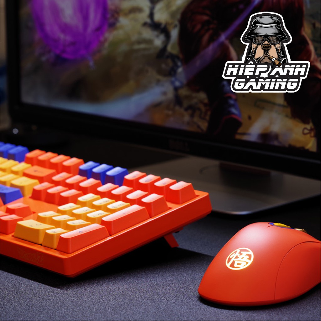 Bàn phím cơ Akko 3108 Dragon Ball Z - Goku | Hàng chính hãng bảo hành 12 tháng