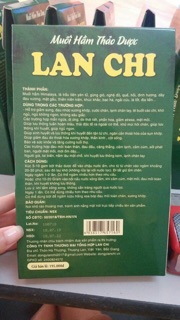 MUỐI HẦM NGÂM CHÂN THẢO DƯỢC LAN CHI
