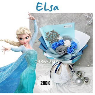 🌹 Bó hoa công chúa Elsa 10 bông 💃